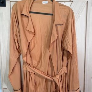 Vintage LeVoy’s Orange Long Sleeve Robe